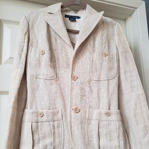 Ralph Lauren blue label linen blazer